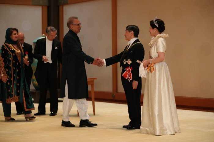 President of Pakistan Dr. Arif Alvi, attended the Enthronement Ceremony of the Emperor of Japan Naruhito (22.10.2019)