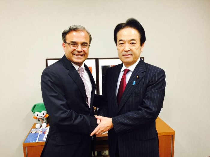 Ambassador Khan called on Sen Kitamura Tsueno