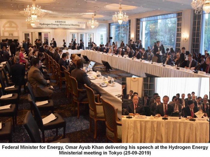 Federal Minister for Energy, Omar Ayub Khan attends 2nd Hydrogen Energy Ministerial Conference and International Conference on Carbon Recycling in Tokyo